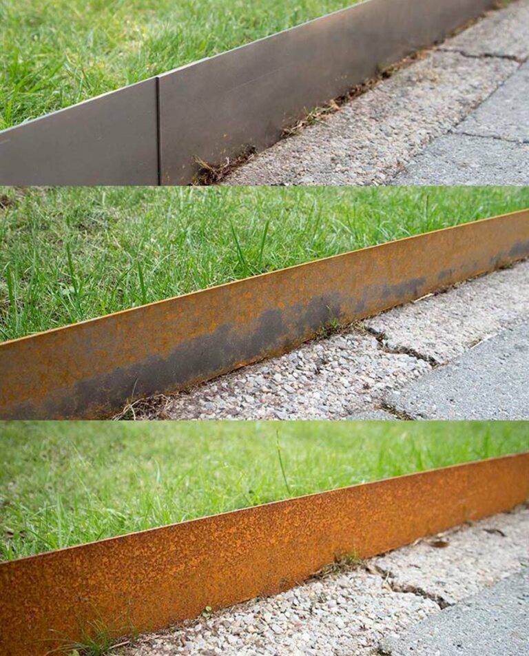 Bordure Acier Corten Point P