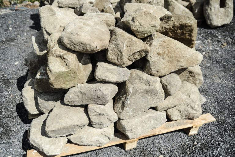 Pierre de grès à bâtir, pour gabion, soutènement JARDIFFUSION — free download